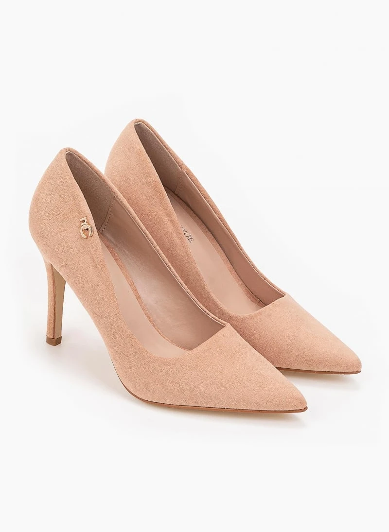 The Fashion Project Γόβες Suede μυτερές - Nude 6 The Fashion Project Γόβες Suede μυτερές - Nude - Image 6