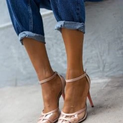 Estil Γόβες μυτερές με διαφάνεια Tfp - Nude -Γόβες Εκπτώσεις tfp muteres goves me diafaneia 97479 hyh1 1