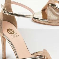 Estil Tfp πέδιλα με μπαρέτα - Χρυσό -Γόβες Εκπτώσεις tfp pedila me mpareta 92464 oyc9