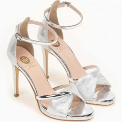 Estil Tfp πέδιλα με μπαρέτα - Ασημί -Γόβες Εκπτώσεις tfp pedila me mpareta 92465 3oxl